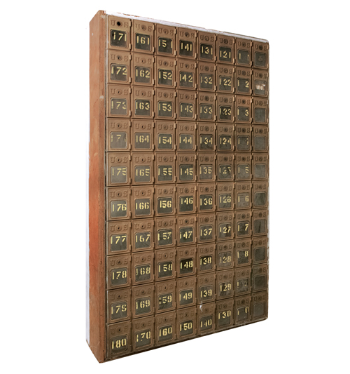 Vintage U.S. Post Office Boxes